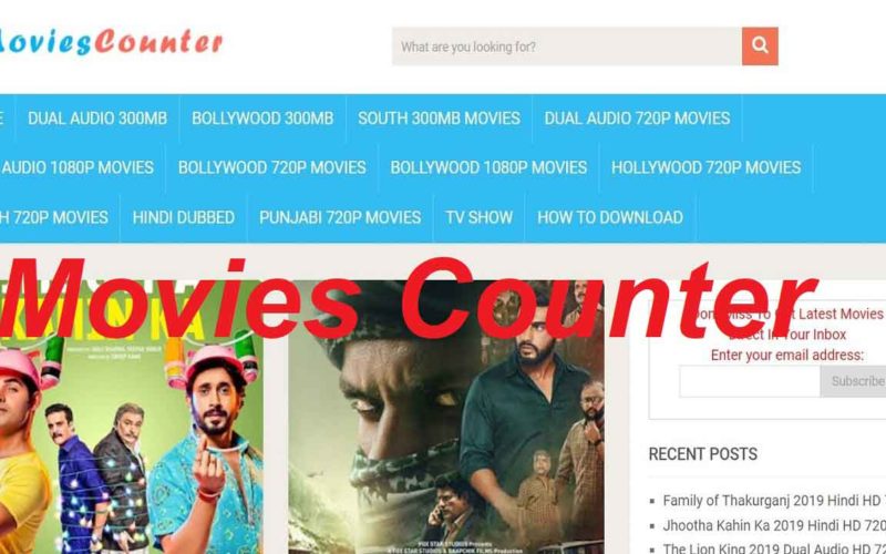 Movies counter